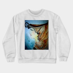 Amphitrite figurehead Jacqueline Mcculloch Crewneck Sweatshirt